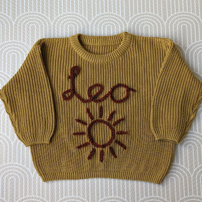 Name Jumper With Sun