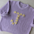 Daisy Letter Jumper