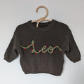 Name Jumper with Festive Baubles