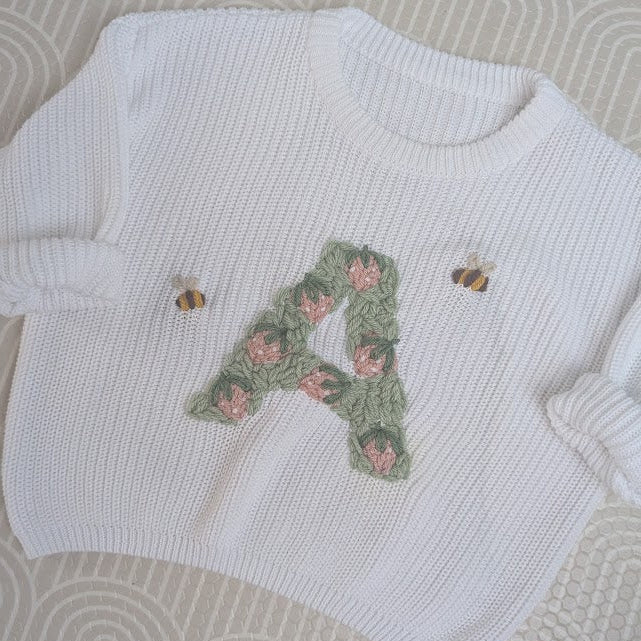 Strawberry Letter Jumper