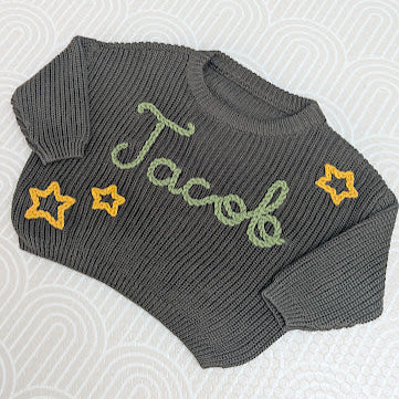 Name Jumper With Stars